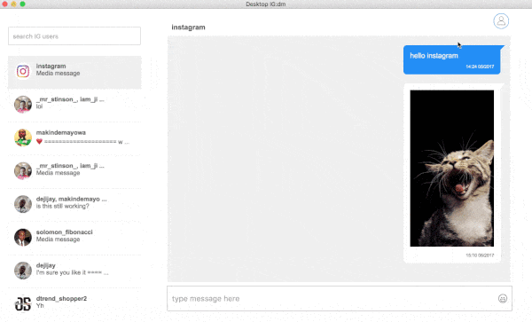 Igdm Instagram Direct Messages On Desktop